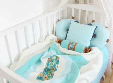 Bespoke Vibrant Cute Baby Bedding