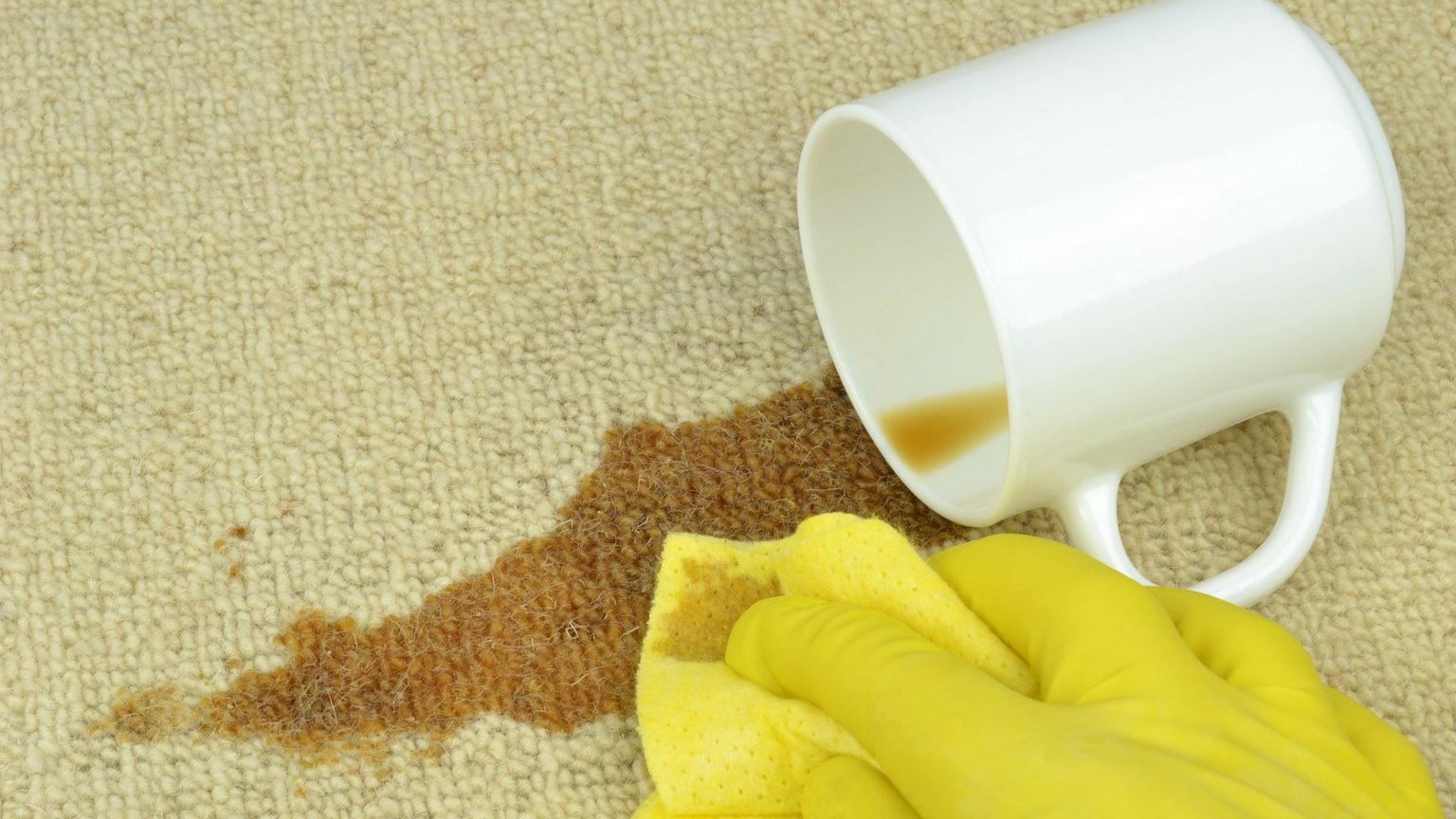 How to Remove Coffee Stains from Your Carpet